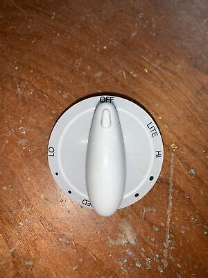 WP74009775 Whirlpool Maytag Range Burner Knob White EBay