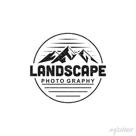 Landscape Photography Logo Design Inspiration Logo Design For Posters