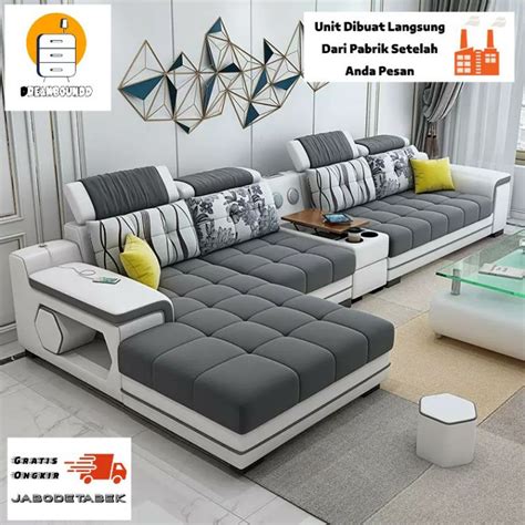 Jual SOFA MINIMALIS LETTER L UTK RUANG TAMU Shopee Indonesia