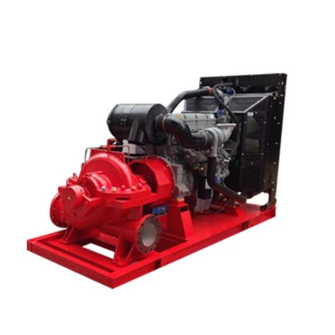 1500gpm Ul Listed Split Case Centrifugal Fire Pump 120psi Fire