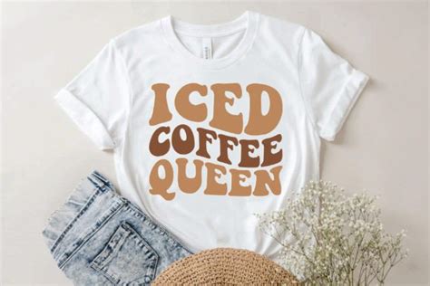 Iced Coffee Queen Svg Graphic By Bd Graphics Hub Creative Fabrica