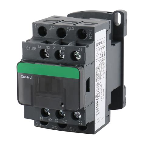 Buy Baomain Motor Control AC Contactor 3 Phase 1 NO 1 NC AC220V 50 60Hz