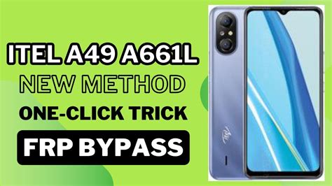 Itel A49 A661L FRP Bypass One Click Trick World S First YouTube