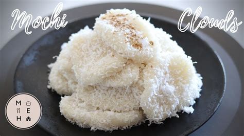 Mochi Clouds “palitaw” Filipino Dessert Recipe No Talking Cooking Video Make Eat Home