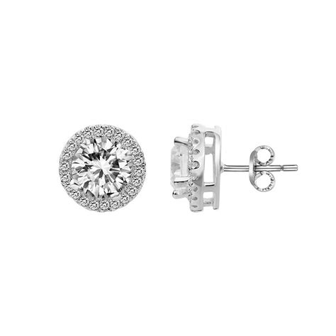 Boucles D Oreilles Femme Puces Edora Argent Et Oxydes