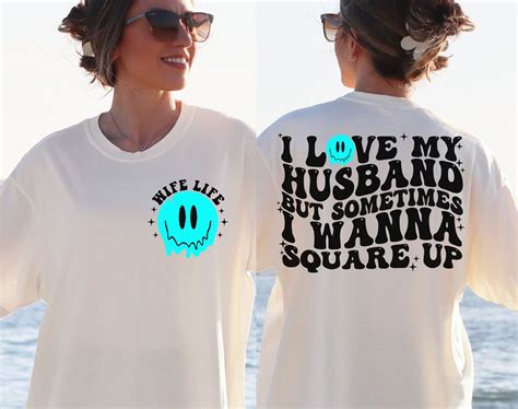 I Love My Husband Svg Funny Wife Svg Wife Shirt Svg Sarcasm Etsy