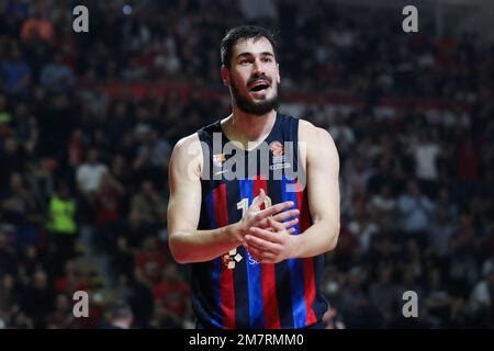 Belgrad Serbien Dezember Jan Vesely Vom Fc Barcelona