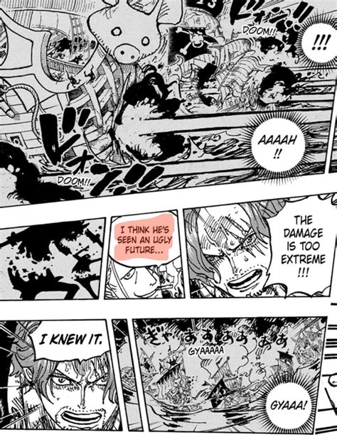 Queen🤍 On Twitter Onepiece1079 Shanks Is About To Give Madame