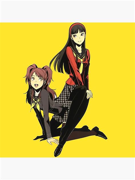 "Persona 4 Golden Rise & Yukiko" Poster by CassidyCreates | Redbubble