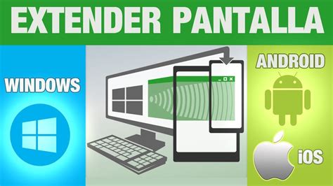 Usar Tu Celular Como Segundo Monitor De La PC Extender Pantalla De PC