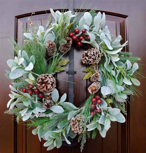 The Best Winter Wreaths For Front Door After Christmas For January