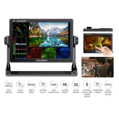 Jual Feelworld Lut S Inch K Ultra Bright Touchscreen G Sdi K