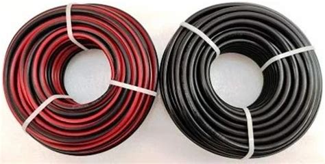 6 Sq Mm Solar Dc Cable At 75 Meter Direct Current Cable In