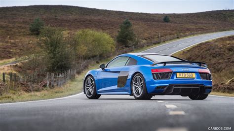 2016 Audi R8 V10 Plus Coupe UK Spec Blue Rear