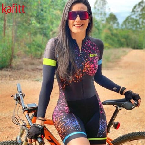 Kafitt Ppro Team Triathlon Long Sleeve Suit Womens Cycling Jersey One