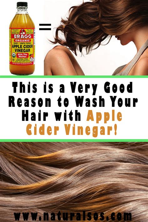 This Is A Very Good Reason To Wash Your Hair With Apple Cider Vinegar