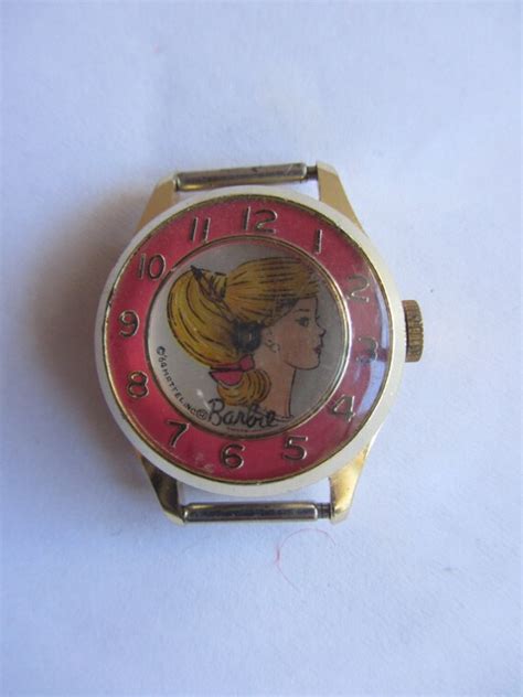 Vintage Barbie Watch By Mattel 1964 Pink