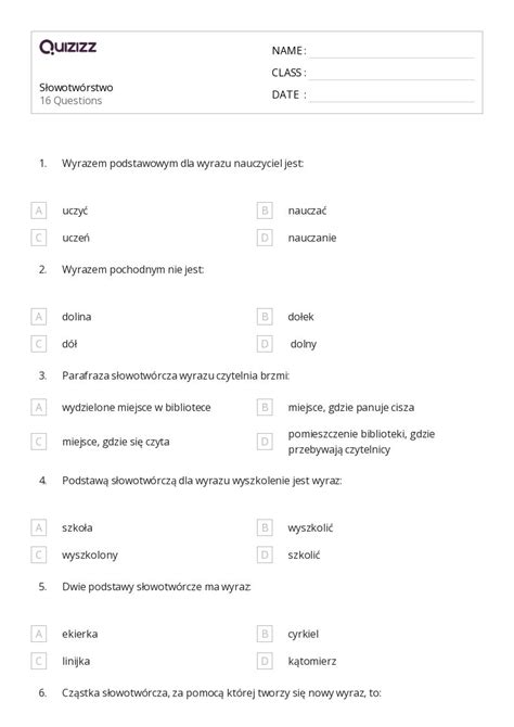 Ponad 50 Przedrostki Arkuszy Roboczych Dla Przedszkole W Quizizz