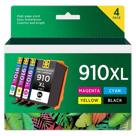 910xl High Yield Ink Cartridge For Hp 910xl Ink Cartridges Combo Pack For Hp 910 Ink For Hp Ink