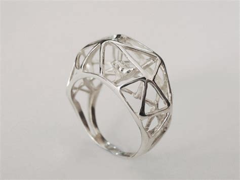 bird  cage ring bird ring sparrow ring animal jewelry etsy