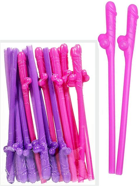 30pcs Bachelorette Penis Straws Bride Straws Bachelorette