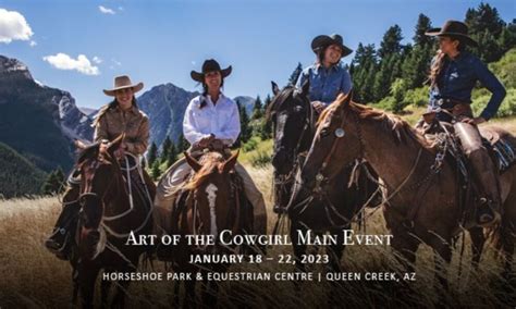 Your Guide To Art Of The Cowgirl 2023 Cowboy Lifestyle Network