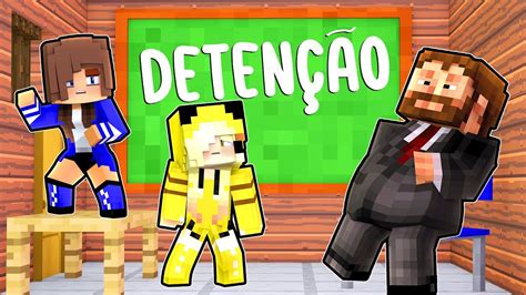 FUJA DA DETENÇÃO DA ESCOLA no Minecraft Miika YouTube