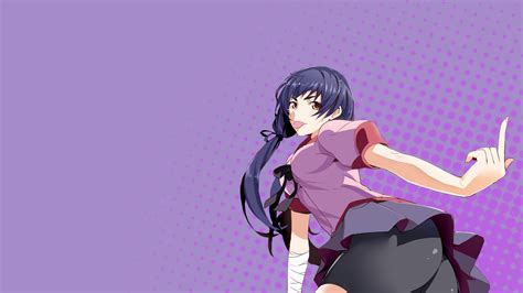 デスクトップ壁紙 図 物語シリーズ アニメの女の子 漫画 黒髪 神楽駿河 マンガカ 1920x1080 Ludendorf 22592 デスクトップ壁紙