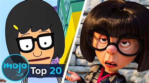 Female Cartoon Characters With Glasses