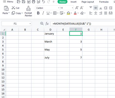 How To Add Month Name From Date In Excel Formula Wps Office Academy