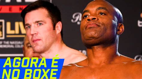 ANDERSON SILVA X CHAEL SONNEN NO BOXE AO VIVO NA GLOBO Fantástico