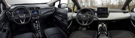 Compare Sid By Side Nissan Versa Vs Toyota Corolla Charlie Clark