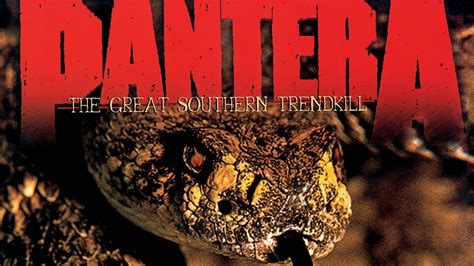 Pantera The Great Southern Trendkill Guitar Backing Track YouTube