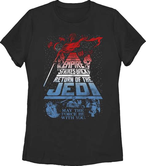 Womens Original Trilogy Star Wars Shirt