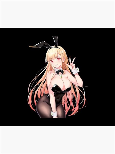 Sexy Bunny Girl Marin Kitagawa My Dress Up Darling Sexy Hentai Anime Tapestry For Sale By