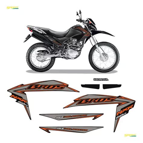 Sticker Honda Sportinox Bros Nxr 150 Ks 2011 Kit De Calcos Para Moto