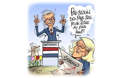 Le dessin de Chaunu la victoire de lextrême droite aux Pays Bas