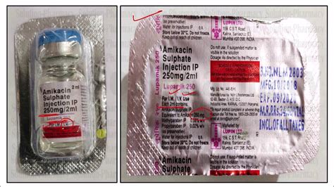 Lupamik Injection Amikacin Sulphate Iv Im Injection Lupamik