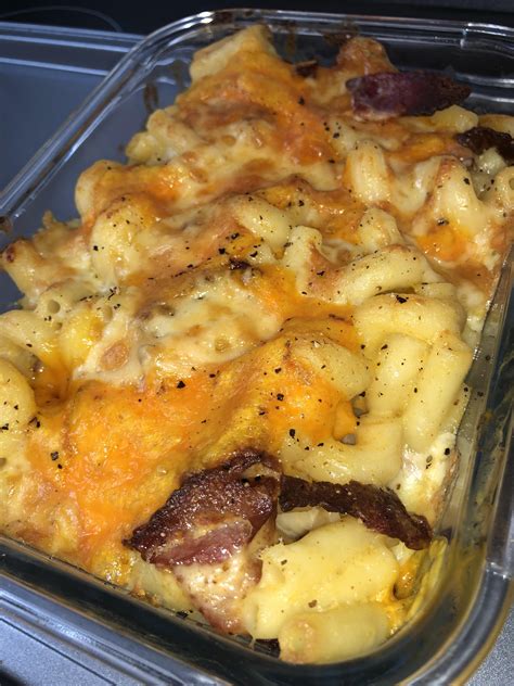 Homemade Bacon Mac N Cheese R Macncheeseporn