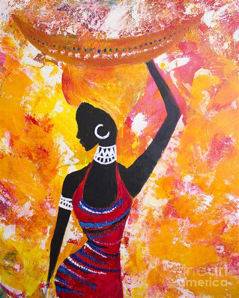 African Woman Art