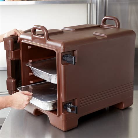 Cambro Upc300131 Ultra Pan Carrier® Dark Brown Front Loading Insulated