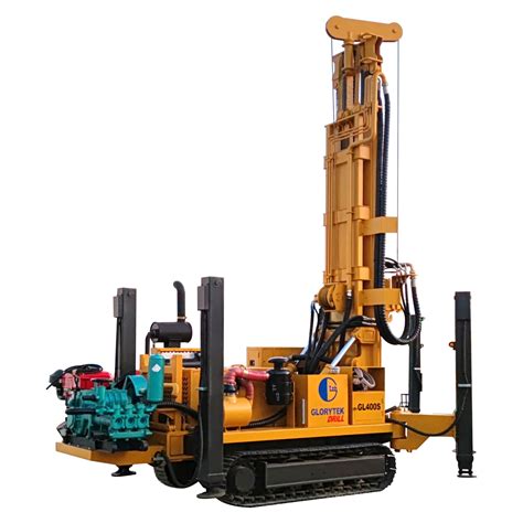 Crawler Borehole Mining Pneumatic DTH Water Well Drilling Rig China