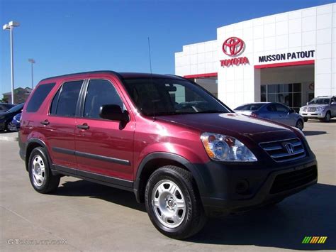 2006 Redondo Red Pearl Honda Cr V Lx 4312913 Car