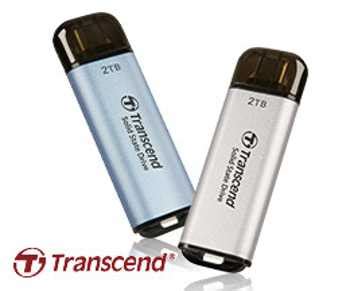 Transcend Esd Usb C Super Mini Portable Up To Tb Ssd In Size Of Usb