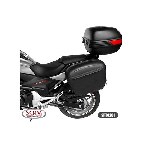 Suporte do Baú Lateral Scam NC700 X NC750 X 2016 SPTO 201 SBS Motos