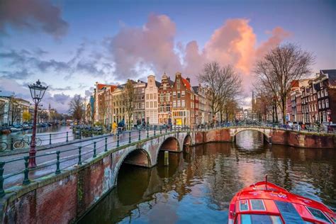 Premium Photo Downtown Amsterdam City Skyline Cityscape In