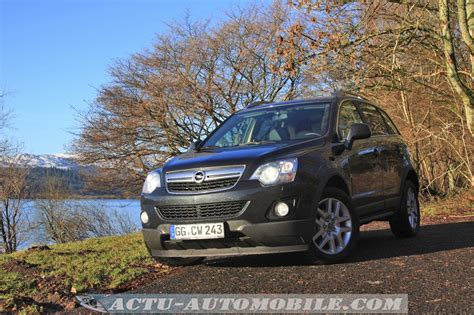 Essai Opel Antara Edition One 2 2 CDTI 163 4X4 Bilan Photos Actu