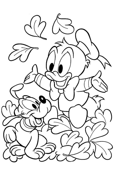 Dibujos De Donald Duck Dibujos Animados Para Colorear