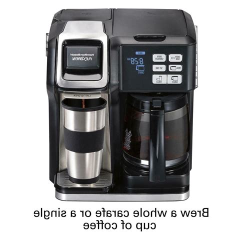 Hamilton Beach Flexbrew Way Brewer Programmable Coffee Maker