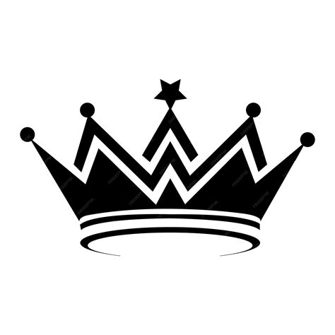 Premium Vector Crown Icon Logo Vector Design Template